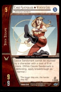 Cassie Sandsmark 2004 DC Origins primera edición - Wonder Girl #DOR-036 - Imagen 1 de 2