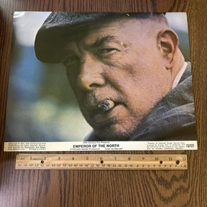 Vintage 1973 Kaiser des Nordens Film Lobbykarte Poster Kenneth Hyman Lee Marvin - Bild 1 von 7