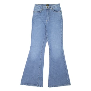 LEE Womens Jeans Blue Regular Flared Stone Wash W27 L33 - Picture 1 of 6