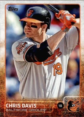 2015 Topps Baseball Card #566 Chris Davis  - Image 1 of 2