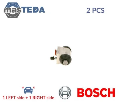 0 986 475 989 DRUM WHEEL BRAKE CYLINDER PAIR BOSCH 2PCS FOR FORD AUSTRALIA FOCUS - Image 1 of 4