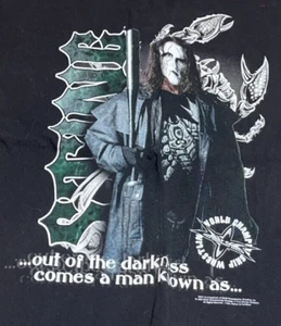 Sting Shirt Youth Large Black WCW NWO Scorpion Vintage - Picture 1 of 5