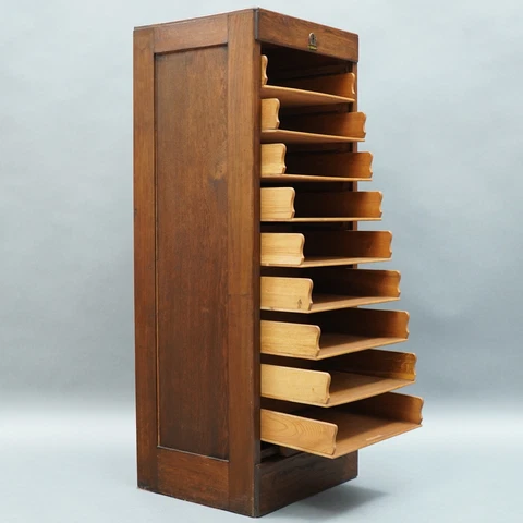 Office Wardrobe Rolladenschrank Orga Um 1910 Shutters Defect for Hobbyists G Geo Cover