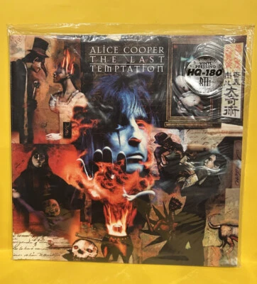 Rare Sealed Vinyl Record LP Alice Cooper The Last Temptation Blue Vinyl 180 Gram - Image 1 of 4