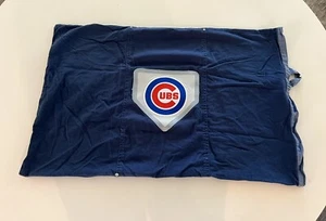 1 Pottery Barn Teen CHICAGO CUBS LOGO MLB Large Patch Pillowcase Standard Blue - Picture 1 of 4