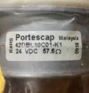 Portescap Linear Actuator 24 VDC 57.6 Ohm. RoHS 42DBL10C01-K1 0916 Motor Ctr. - Picture 1 of 5