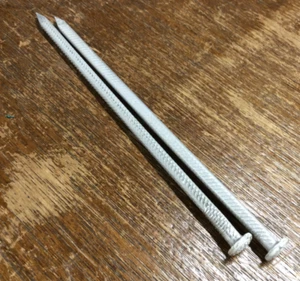 7in Aluminum Gutter Spike, pack of 2 nails - Picture 1 of 3