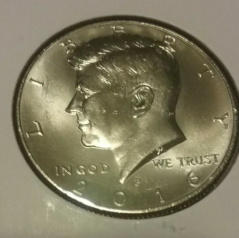 2016 Kennedy P&D Half Dollars - BU - Uncirculated Cover