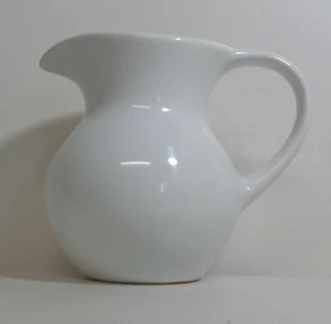 5” Farmhouse/Country Style White Milk Pitcher - Picture 1 of 4
