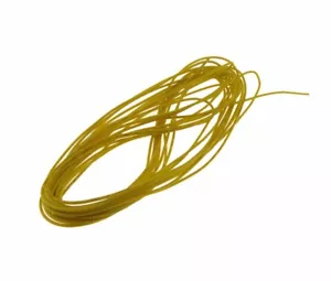 Filo flessibile di aggancio in silicone stagnato rame 30AWG UL3135 - giallo - 15 piedi - Foto 1 di 1
