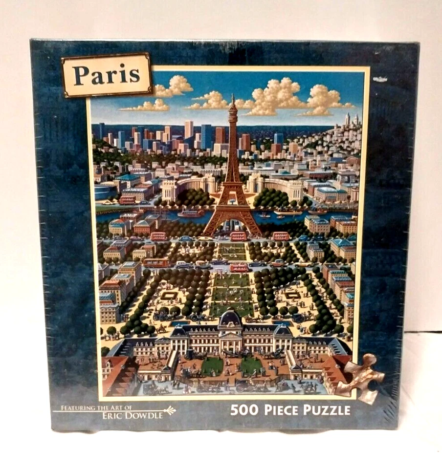 Paris by Dowdle 500 Piece Jigsaw Puzzle 13x19