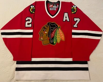 Camiseta deportiva Chicago Blackhawks Jeremy Roenick 1996 MiC talla 52 auténtica Nike Foto 1 de 4
