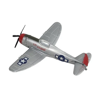 Réplica de avión diecast P-47 Thunderbolt "Lil Friend" Road Champs Flyers 1995 Foto 1 de 4