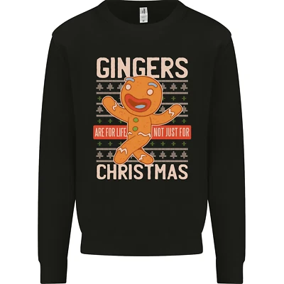 AWDIS Gingers Are for Life Not Just for Christmas Kids Sweatshirt Jumper