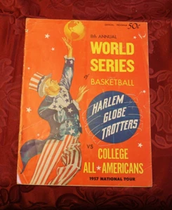 8th Annual World Series of Basketball Official Program 1957 - Picture 1 of 1