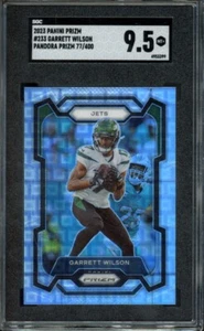 2023 Panini Prizm GARRETT WILSON #233 Pandora /400 SGC 9.5 New York Jets SP - Picture 1 of 2