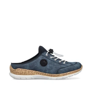 Zapatilla zueco señora RIEKER Sabot azul N4210-14 - Imagen 1 de 13