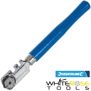 Silverline Glass Cutter Tool 125mm 6 Tungsten Carbide Cutting Wheels Snap Off - Picture 1 of 1