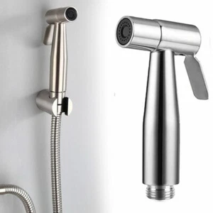 Stainless Steel Handheld Toilet Bidet Spray Shower Head Shattaf Bathroom Sprayer - Picture 1 of 12