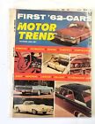 Motor Trend magazine October 1961 Car Preview 1962