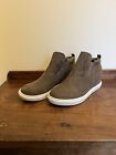 Madden Girl Women's Paramount Side Zip Ankle Booties Sneakers Gray Size 9.5 EUC