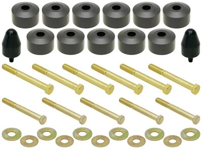 NUEVO KIT DE ELEVACIÓN DE CARROCERÍA CURRIE, 1", SE ADAPTA A JEEP WRANGLER TJ, LJ, YJ, 87-06, ESPACIADORES, PARACHOQUES Foto 1 de 3