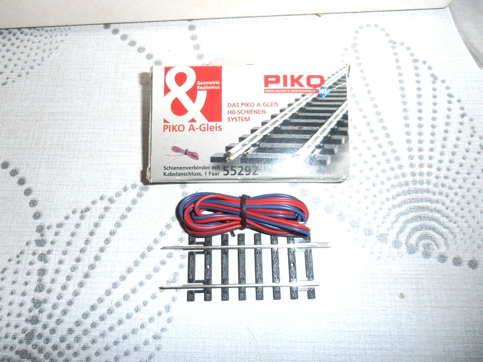 NEW PIKO ART.55292 "CONNETTORE PER BINARIO" BOX ORIGINALE - Immagine 1 di 2