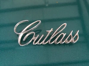 Vintage 1973-1977 Oldsmobile Cutlass Emblem Front Fender Emblem - Bild 1 von 4