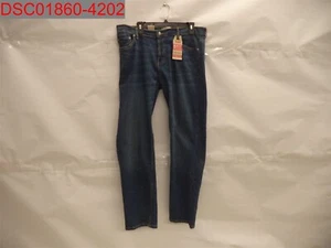 NWT - Levi's 502 Boys Dark Wash Stretch Taper-Fit Jeans, Size 20 Husky - Picture 1 of 10