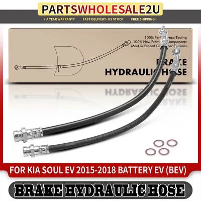 2x Manguera hidráulica de freno lateral trasero para Kia Soul EV 2015-2018 batería EV (EV/BEV) Foto 1 de 4
