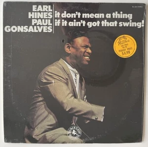 Earl Hines Paul Gonsalves It Don't Mean a Thing Swing 1974 Black Lion lp Sealed - Bild 1 von 2