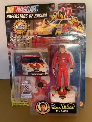1997 Nascar McDonalds Bill Elliot Action Figure Special Edition Cover