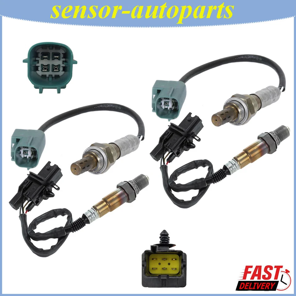 Sensor de oxígeno 4X aguas arriba y aguas abajo para Nissan Murano 2004 2005 2006 2007 3,5 L Foto 1 de 4