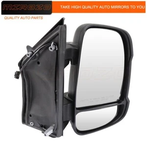 For 2014 DODGE RAM PROMASTER Manual Fold Black Signal RH Side Mirror - Foto 1 di 10