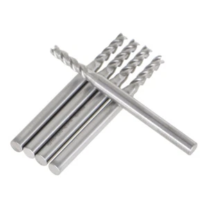 5 PCS 3/32" 4 Flute 1-1/2" Overall Length 3/8" LOC Carbide End Mill New - Picture 1 of 10