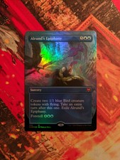MTG Card: Alrund's Epiphany BORDELESS FOIL