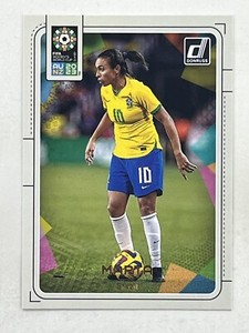 Marta 2023 Donruss FIFA Women's World Cup SP #202 Soccer Brazil Trading Card