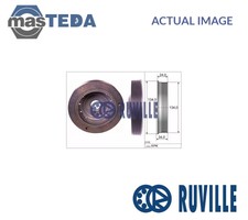 515510 ENGINE CRANKSHAFT PULLEY RUVILLE NEW OE REPLACEMENT