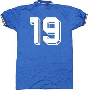 maglia calcio vintage Italia 90 Schillaci Diadora authentic shirt Large - Foto 1 di 5