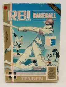 R.B.I. Baseball (NES Nintendo Entertainment System) Tengen In Box Tested