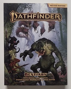 Pathfinder – Bestiary (Second Edition) (PZO2102-PE) (Pocket Edition) New! - Imagen 1 de 2
