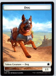 Dog // Beast (0033) Double-Sided Token T Foundations Normal 29 // 33 LP - Picture 1 of 2