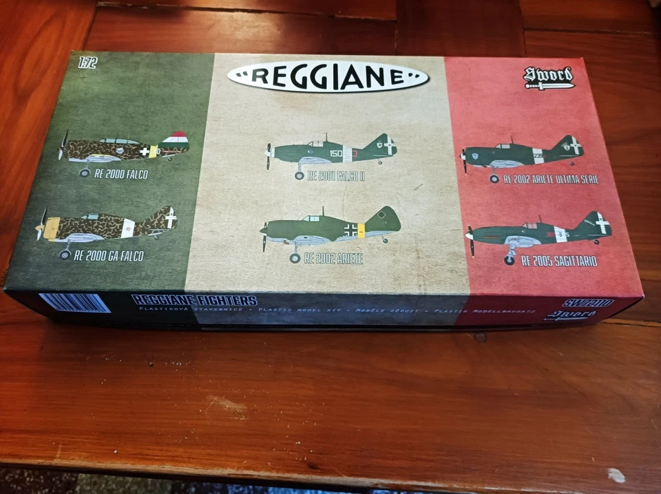 Sword Reggiane Fighter 1/72 Sealed Sigillato 6 Reggiane  kits inside - Immagine 1 di 4