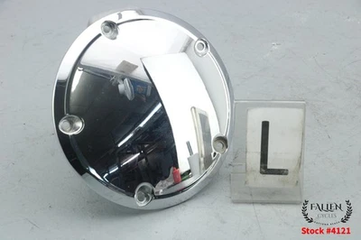 Harley Softail Fatboy Derby 2006 cubierta de embrague cromada #4121 Foto 1 de 4