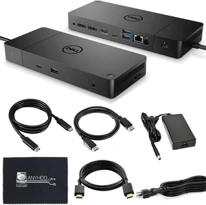 Dell WD19TB Thunderbolt Dockingstation mit 180W Netzteil (130W Power... - Bild 1 von 9