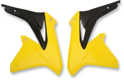 Cycra Powerflow Intake Radiator Shrouds - Yellow Motorcycle Dirt Bike 0520-2187 - Изображение 1 из 3