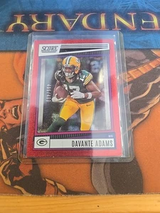 2022 Score - Davante Adams #93 Red Dots /499 - Picture 1 of 2