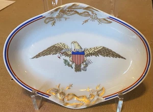 Mottahedeh Vista Alegre Department Of State Diplomatic Eagle 7"×5" - Picture 1 of 4