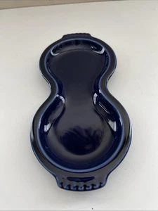 Fiestaware Figure 8 Tray 10 inch sugar/creamer tray Spoon Rest Condiment Blue - Picture 1 of 7