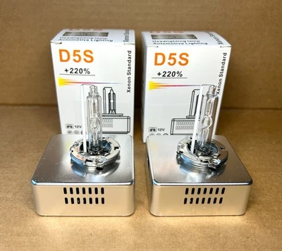 2x New Xenon D5S Bulb HID Light Lamp Set with built-in Igniter / Ballast - Image 1 of 4